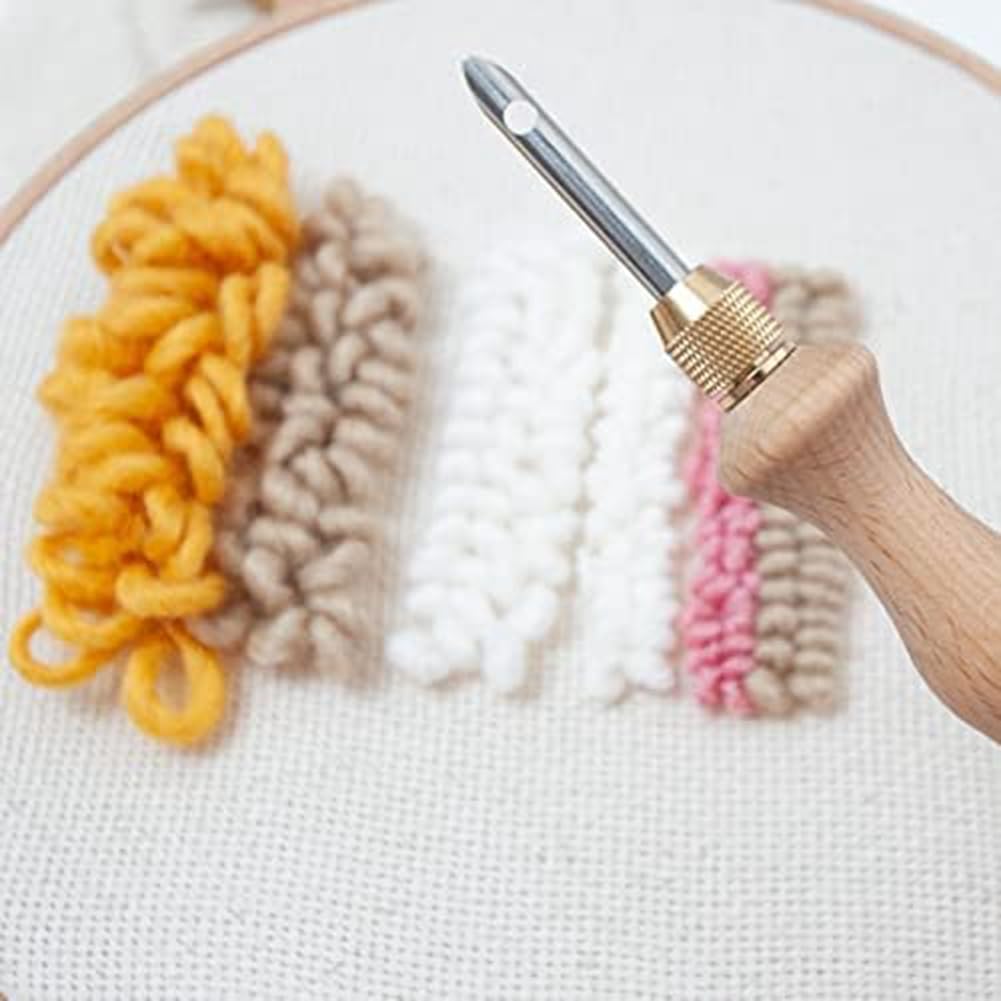 Amazon | BYSL パンチニードルラグパンチニードル刺繍パンチニードル
